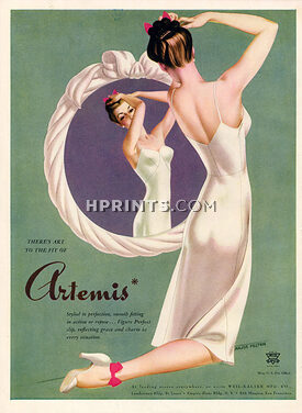 Artemis (Lingerie) 1945 Major Felten, Nightgown