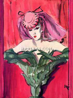 Eric (Carl Erickson) 1942 Lilly Daché (Millinery)