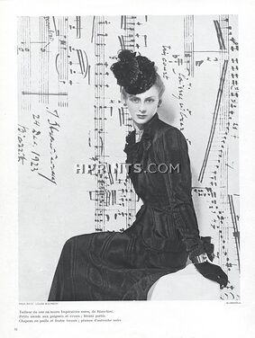 Nina Ricci 1938 Erwin Blumenfeld, Bianchini Férier