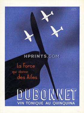 Dubonnet 1938 La Force qui donne des Ailes, Pierre Herault