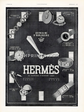 Hermès (Watches) 1937 Universal, Jaeger-leCoultre, Mido (L)