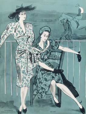 Pierre Mourgue 1946 Maggy Rouff & Bruyère