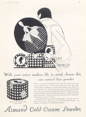 Armand (Cosmetics) 1928 Cream Powder