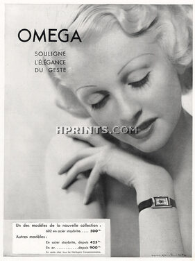 Omega 1936 Laure Albin Guillot