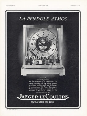 Jaeger-leCoultre 1938 Pendulum, Atmos