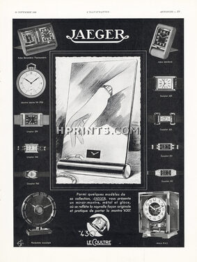 Jaeger-leCoultre 1935 Watches Small Clock