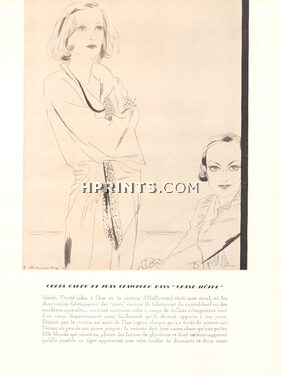 Jacques Demachy 1932 Greta Garbo & Joan Crawford "Grand Hotel", Portrait
