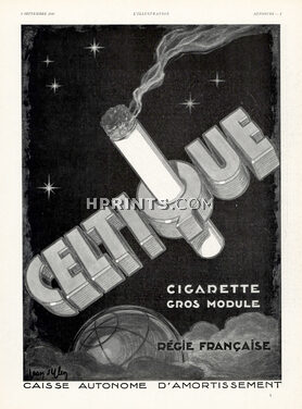 Celtique 1936 Affiche Jean D'Ylen