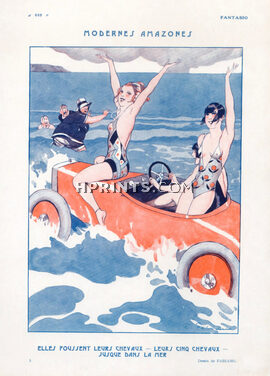 Fabiano 1926 "Modernes Amazones" Bathing Beauties