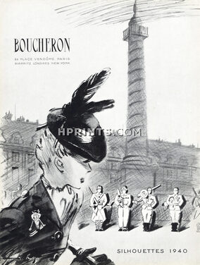 Boucheron 1940 Military Clips, Jacques Demachy, Place Vendôme
