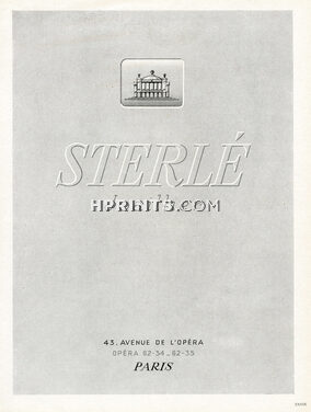 Sterlé (Jewels) 1949 Opéra Garnier