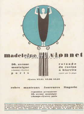 Madeleine Vionnet 1925 Thayaht