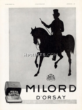 D'Orsay 1934 Milord, Horse (version A)