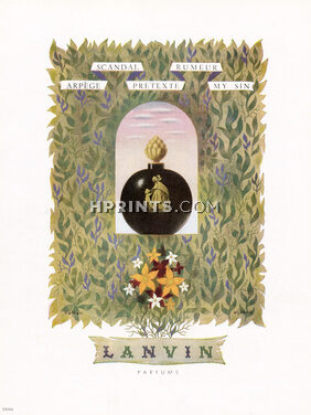 Lanvin (Perfumes) 1946 Nathan