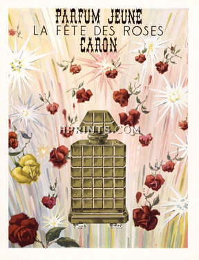 Caron (Perfumes) 1951 La Fête des Roses