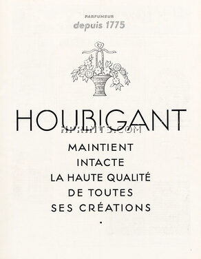 Houbigant 1934