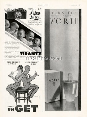 Worth (Perfumes) 1933 Vers Toi
