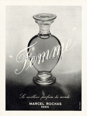 Marcel Rochas (Perfumes) 1953 Femme (L)