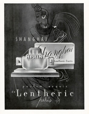 Lenthéric (Perfumes) 1937 Shanghai, MAC