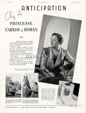 Lenthéric (Perfumes) 1938 "Shanghai" Princesse Carlos de Rohan