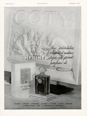 Coty 1937 Le Chypre (Version A) (L)