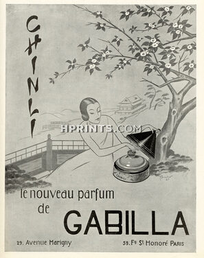 Gabilla (Perfumes) 1925 Parfum Chin-Li, Chinese