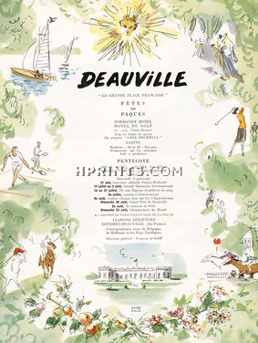 Deauville 1953 Pierre Pagès