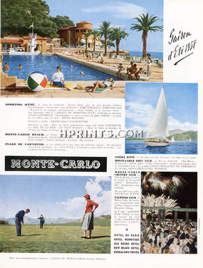 Monte Carlo 1957 Saison d'été 57, Golf