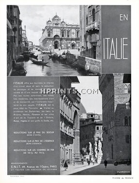 Office du Tourisme - Italie (Italia) 1936 Venise, Florence