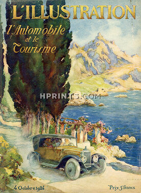 Mossa 1924 L'Illustration, L'Automobile et le Tourisme