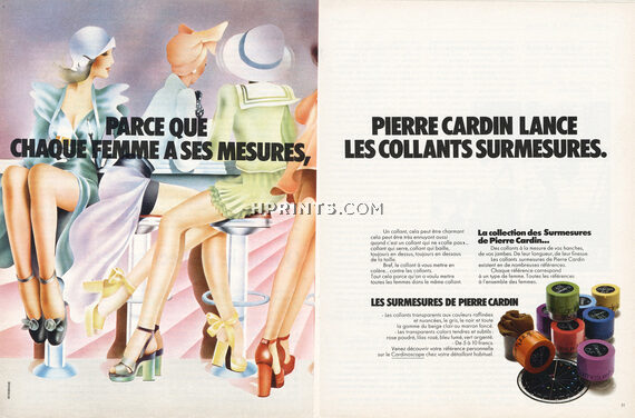 Pierre Cardin (Hosiery) 1972 Tights