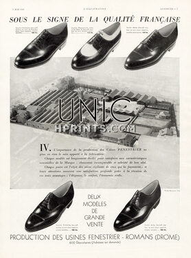 Unic (Shoes) 1936 Usines Fenestrier