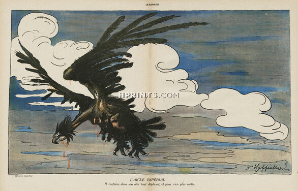 Leonetto Cappiello 1916 L'Aigle Impérial, German Eagle Defeated