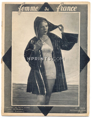Dilkusha (Couture) 1934 Femme de France, Schiaparelli, French Bulldog, Ardanse