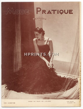Lucien Lelong (Couture) 1936 Mode Pratique, Hermès (Sportswear), 18 pages