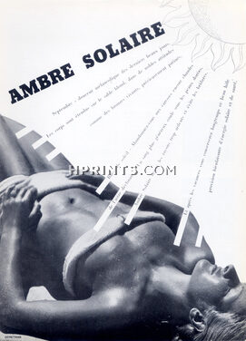 Ambre Solaire 1936 Photo Demetrian