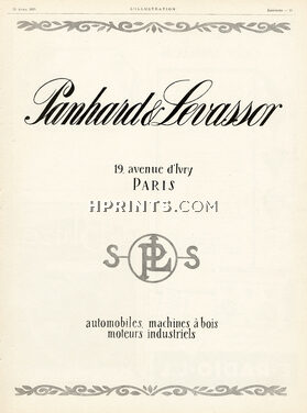 Panhard & Levassor 1925 19 avenue d'Ivry