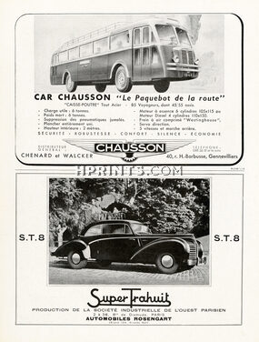 Rosengart 1947 Super Trahuit ST8