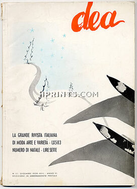 Dea 1938 Rivista Italiana di Moda, Italian Fashion magazine, 74 pages