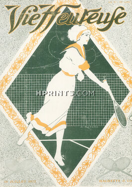 Armand Rapeno 1913 Tenniswoman