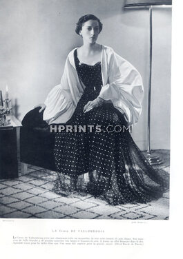 Molyneux 1935 Comtesse de Vallombrosa, Photo Joffé