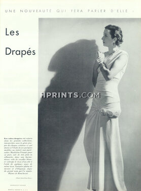 Madeleine Vionnet 1935 Les Drapés, Photo Dora Maar