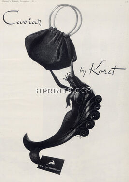 Koret (Handbags) 1944 Vladimir Bobri, Mermaid