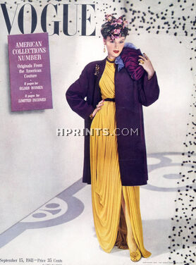 Bergdorf Goodman 1941 Draped dress, Delman Shoes, Horst