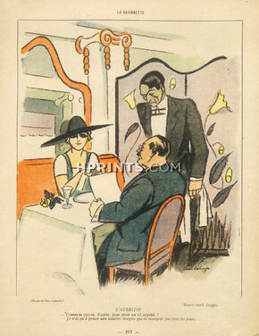 Chas Laborde 1919 L'Apéritif, Restaurant, Barman