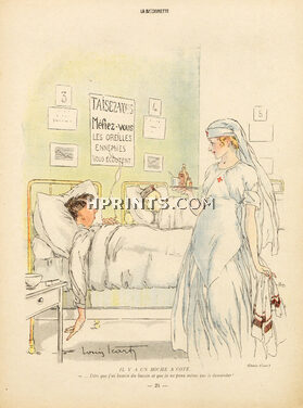 Louis Icart 1916 Nurse