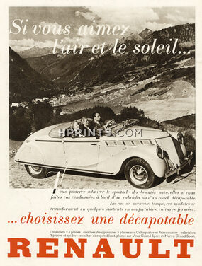 Renault 1937 Décapotable Nerva, Viva