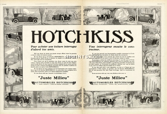 Hotchkiss 1925 Juste Milieu, Kow