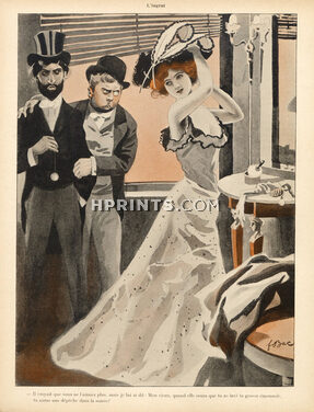 Ferdinand Bac 1902 Elegant Parisienne