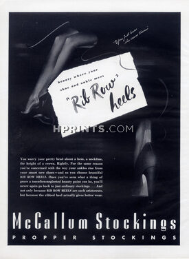 Mc Callum (Hosiery, Stockings) 1939